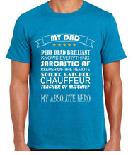 Load image into Gallery viewer, My Dad List Tshirt
