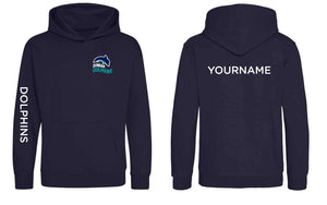 Dunbar Dolphins Hoodie in Navy