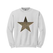 Load image into Gallery viewer, Leopard Star Sweatshirt
