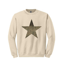 Load image into Gallery viewer, Leopard Star Sweatshirt
