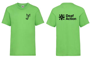 Madison's Zoo | Deaf Action Cat T-Shirt